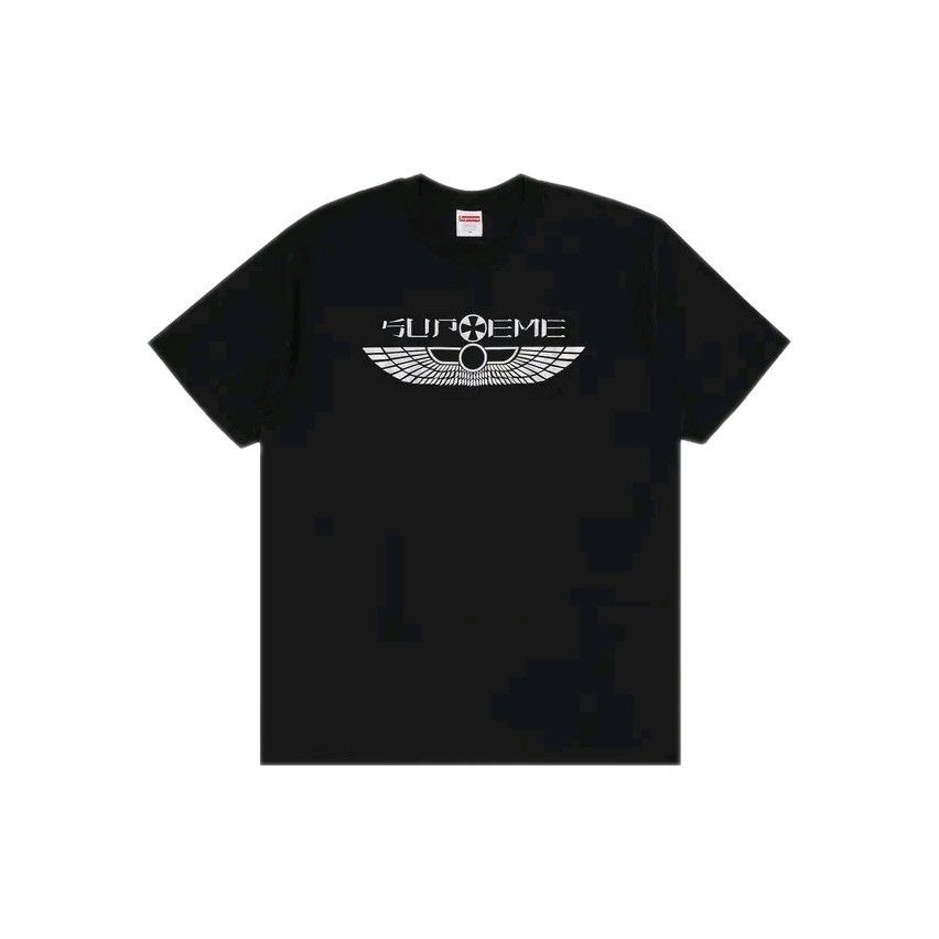 Supreme Wings Tee Logo T-Shirt Black Size Xxl Ss25